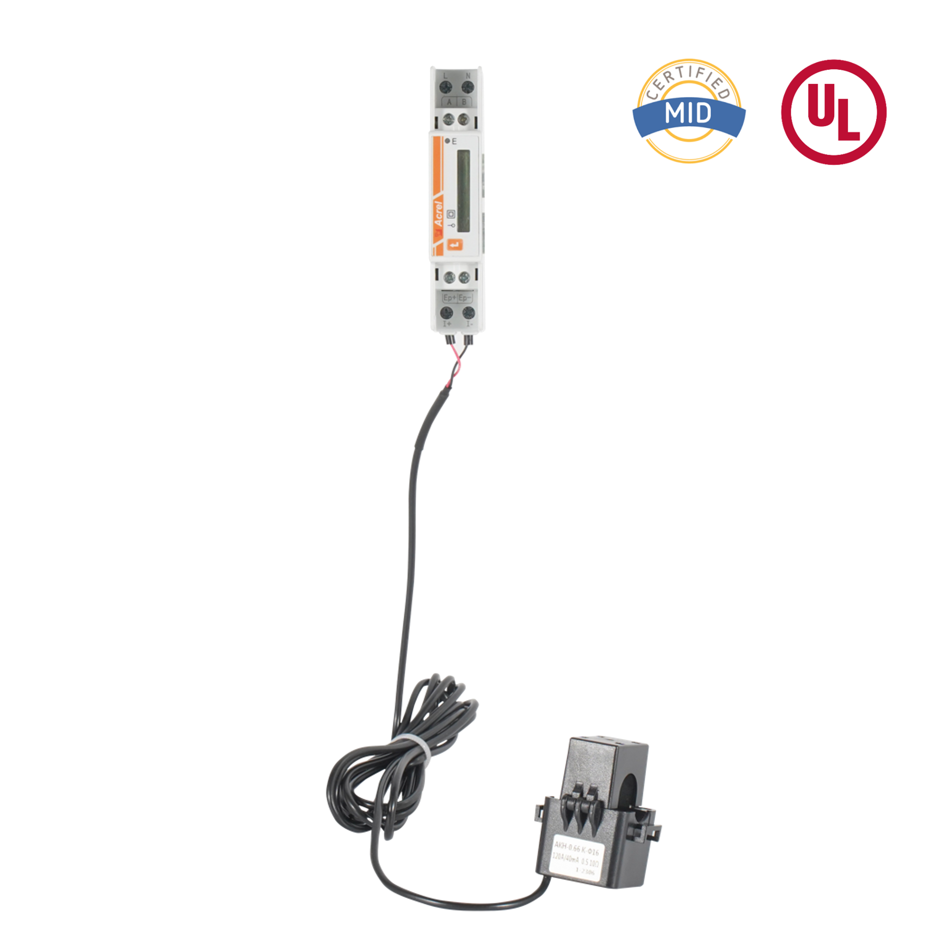 UL certificirani AC jednofazni mjerač energije s podijeljenom jezgrom CT